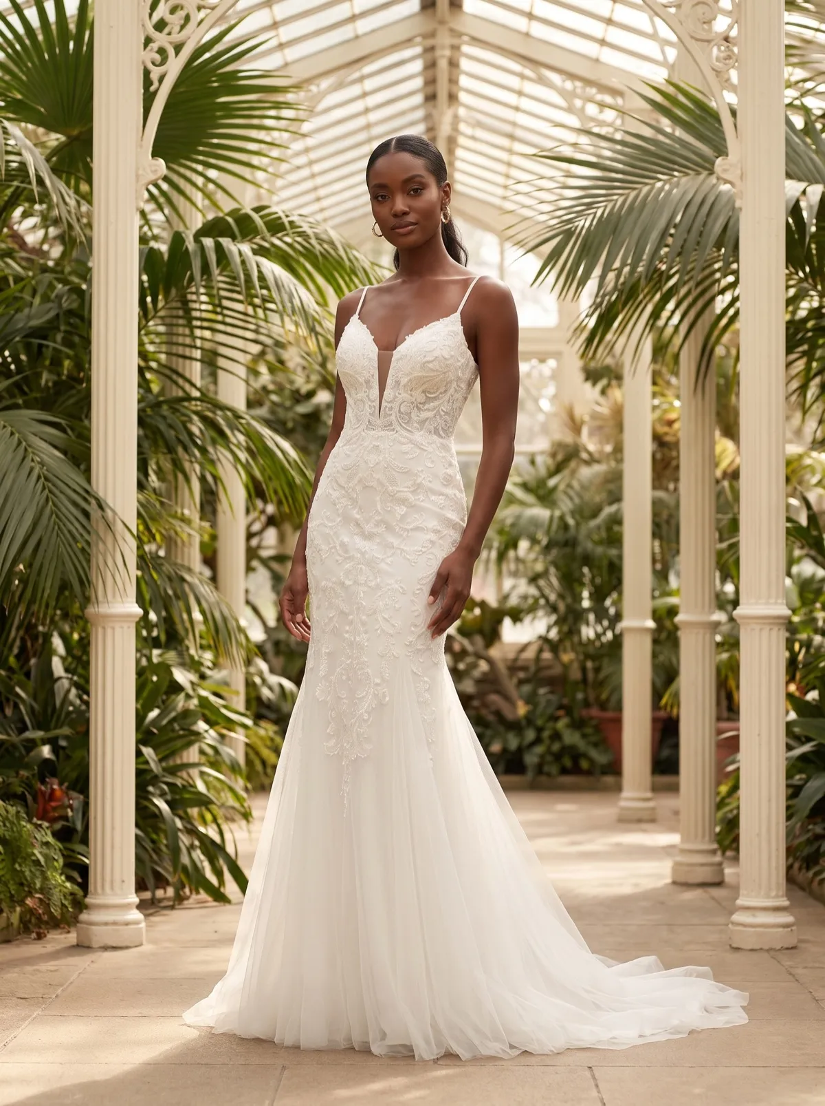 Vestido de noiva ajustado no ateliê Koisa Linda