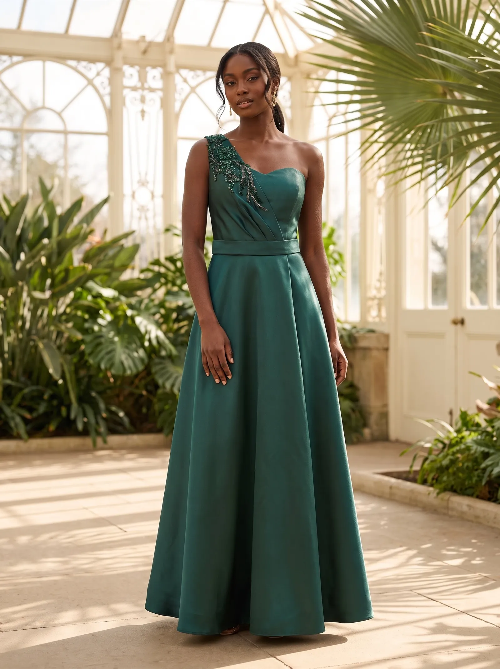 Vestido de madrinha esmeralda Koisa Linda